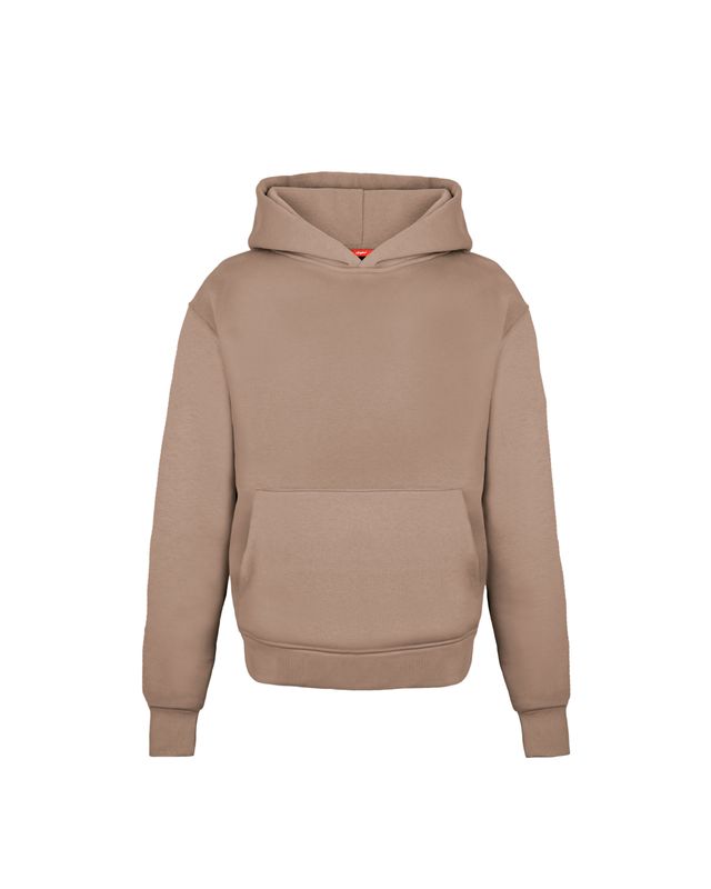 Vilgain Heavy Brushed Hoodie S fossil Obrázek