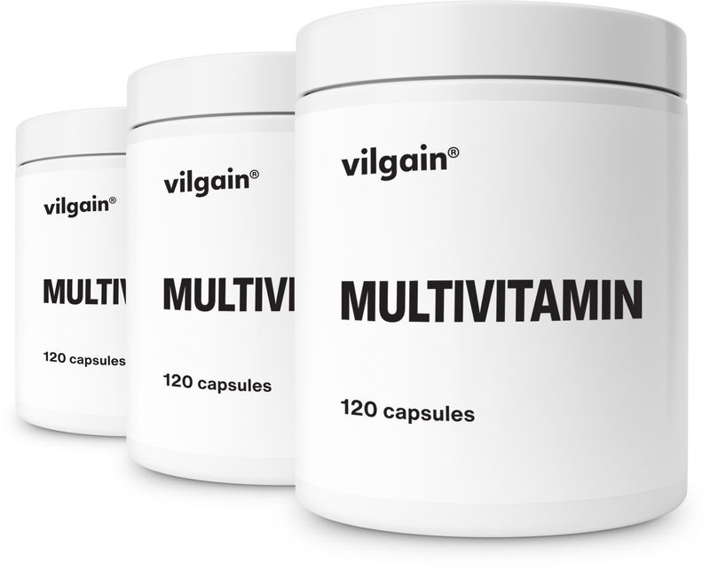 Vilgain Multivitamin –  3× 120 kapsúl Obrázek