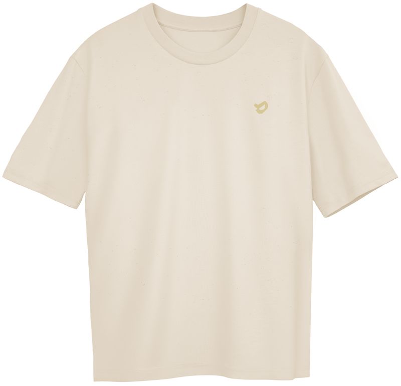 Vilgain Mask Badge Tee – S Natural Raw