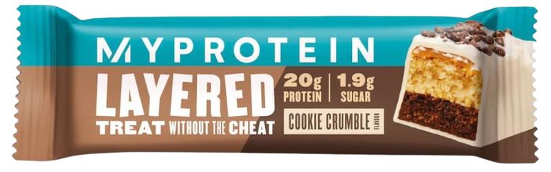 Myprotein 6 Layer Bar (Layered Protein Bar) – Cookie Crumble 60 g