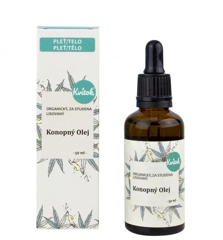 Kvítok Konopný olej – 50 ml