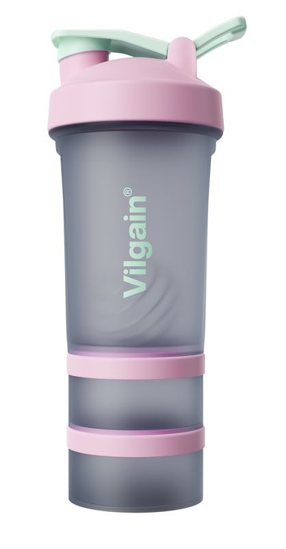 Vilgain Shaker Pro 2Go Unicorn 450 ml + 150 ml + 100 ml Obrázek