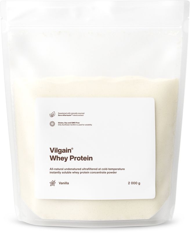 Vilgain Whey Protein vanilka 2000 g Obrázek