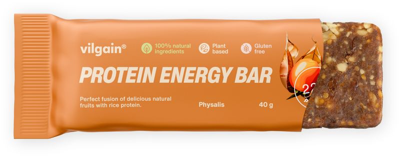 Vilgain Plant Protein Energy Bar mochyně 40 g Obrázek