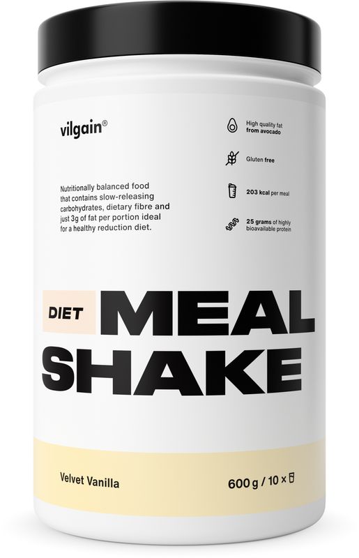 Vilgain Meal Diet Shake velvet vanilka 600 g Obrázek