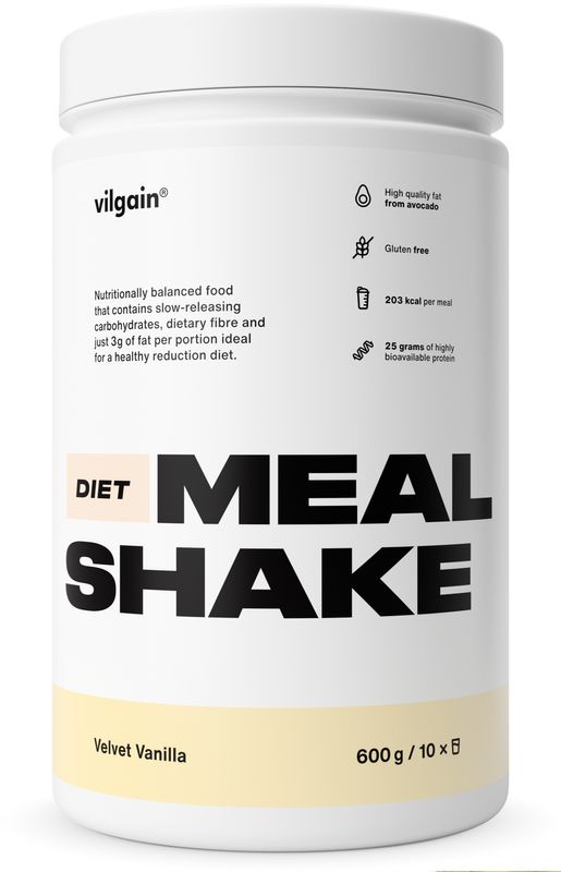 Vilgain Meal Diet Shake velvet vanilka 600 g