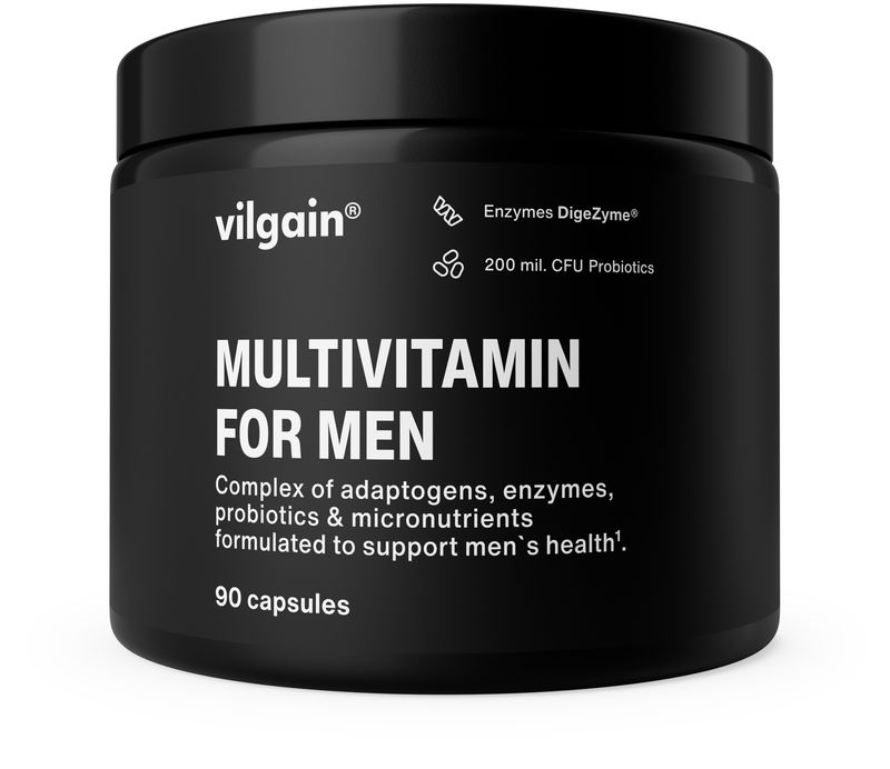 Vilgain Multivitamin pro muže – 90 kapslí
