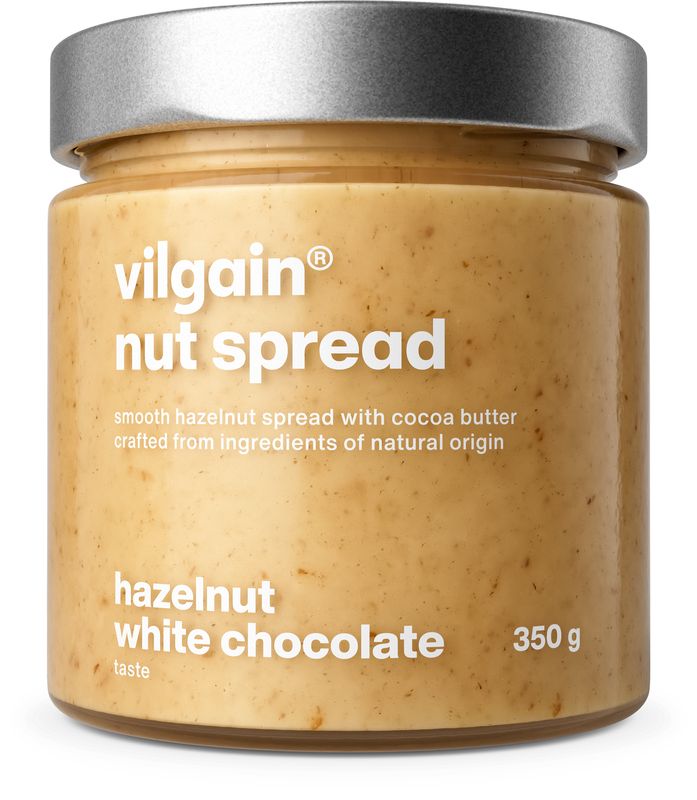 Levně Vilgain Nut Spread – Bílá čokoláda a lískový oříšek 350 g