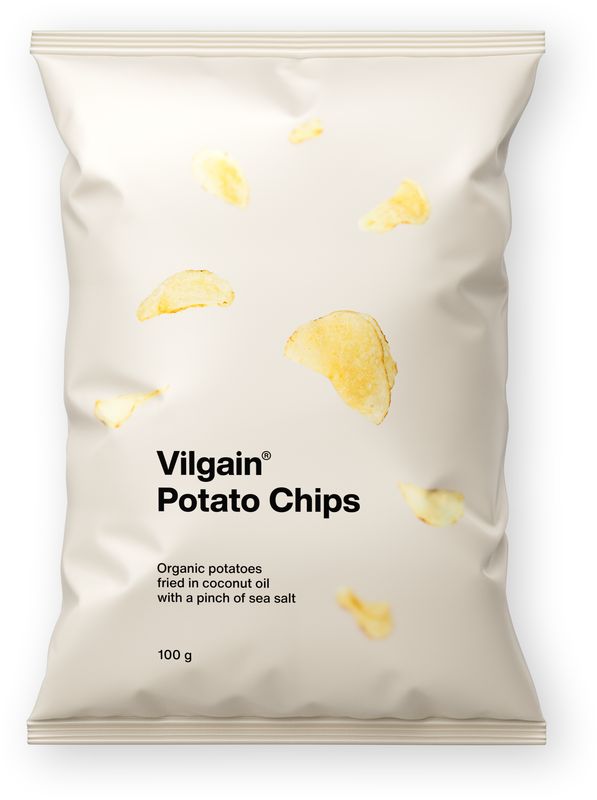 Levně Vilgain Bramborové chipsy BIO – mořská sůl 100 g