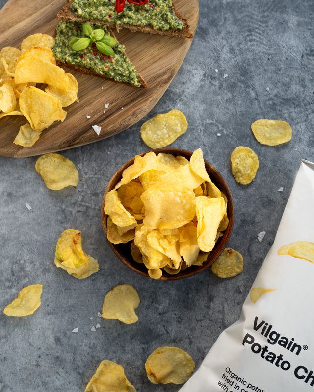 Vilgain Zemiakové chipsy BIO morská soľ 100 g Obrázek