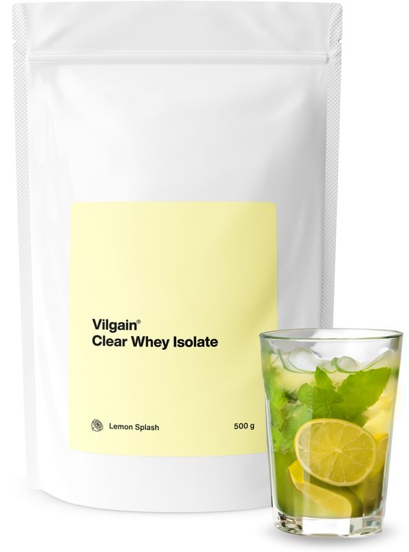 Vilgain Clear Whey Isolate lemon splash 500 g Obrázek