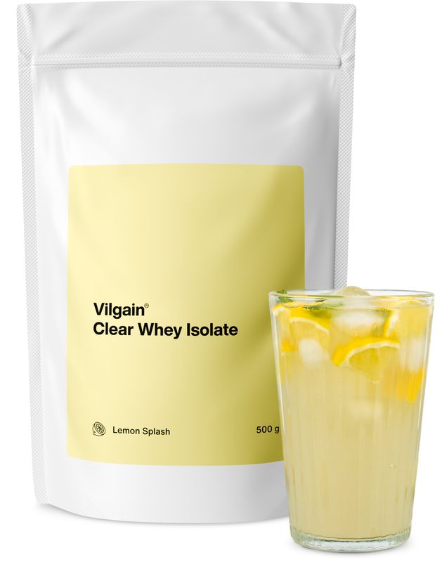 Vilgain Clear Whey Isolate lemon splash 500 g Obrázek