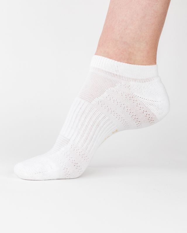 Vilgain Workout Organic Ankle Socks 43 - 46 3 páry white Obrázek