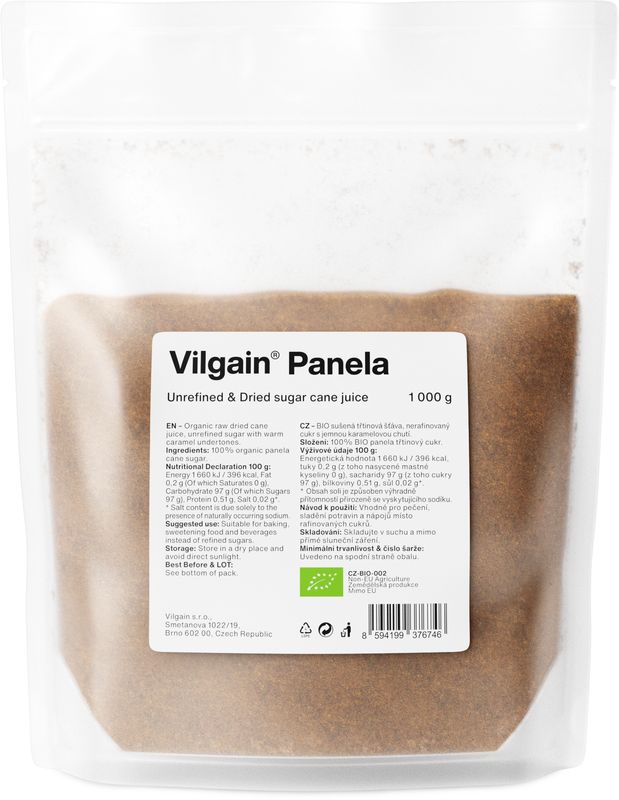 Vilgain Panela BIO 1000 g Obrázek