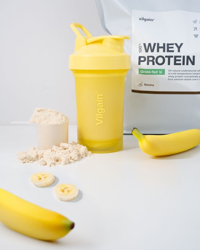 Vilgain Grass-Fed Whey Protein banán 1000 g Obrázek