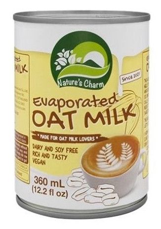 Levně Nature's Charm Ovesná alternativa kondenzovaného mléka neslazená – 360 ml