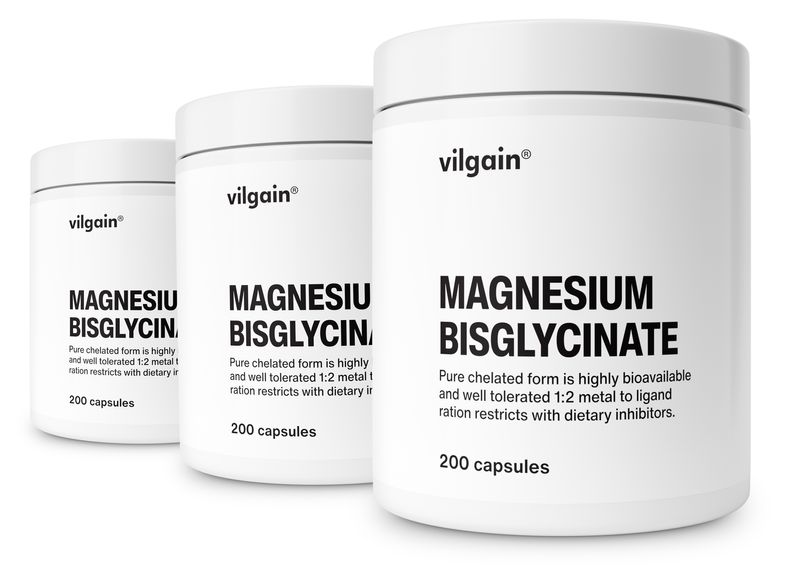 Vilgain Horčík bisglycinát –  3× 200 kapsúl Obrázek
