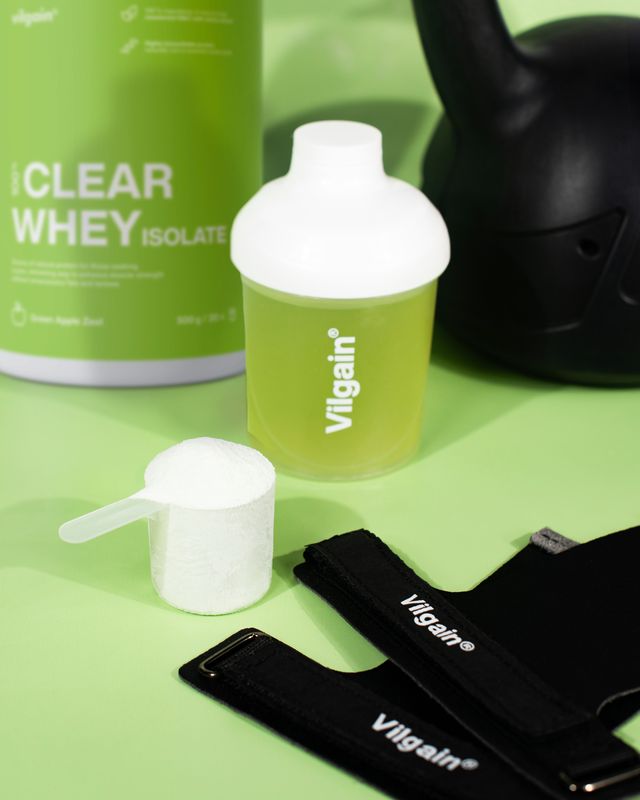 Vilgain Clear Whey Isolate Green apple zest 500 g Obrázek