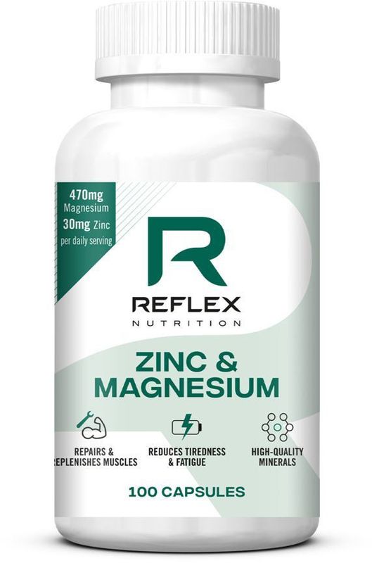Reflex Nutrition Zinc & Magnesium – 100 kapsúl