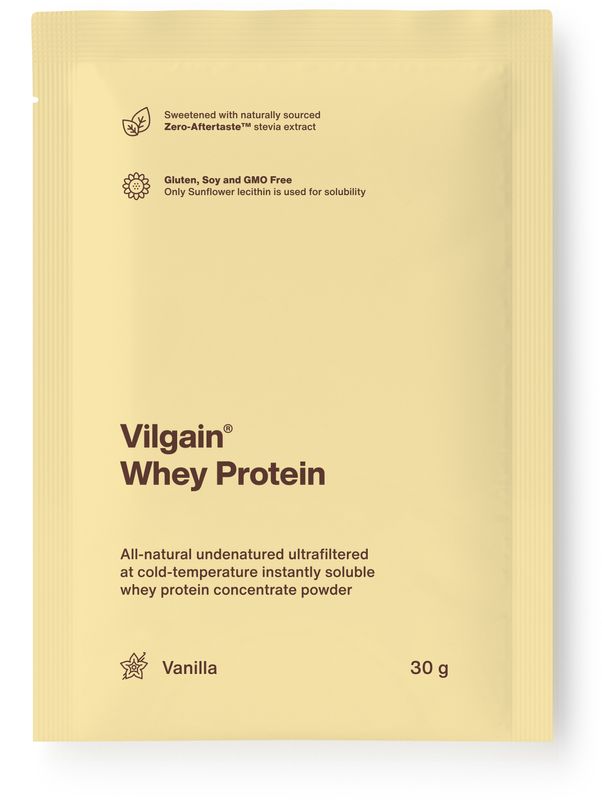 Vilgain Whey Protein vanilka 30 g Obrázek
