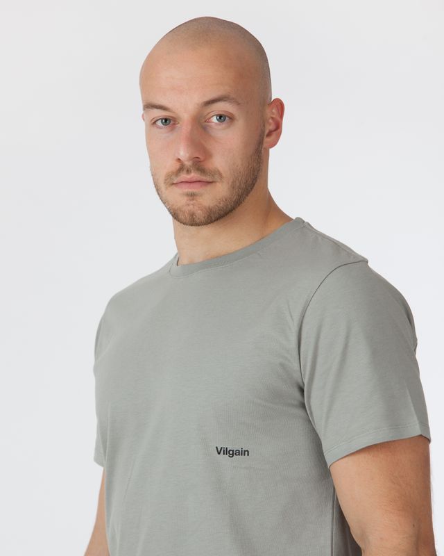 Vilgain Athletic Cut Organic Tee M/L grey Obrázek