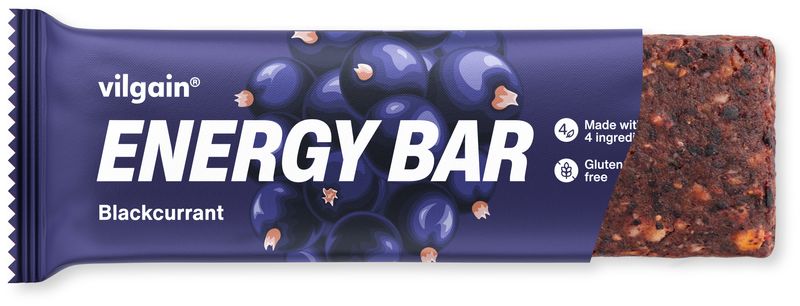 Vilgain Energy Bar čierne ríbezle 55 g