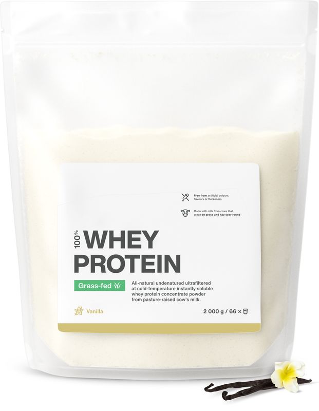 Vilgain Grass-Fed Whey Protein vanilka 2000 g Obrázek