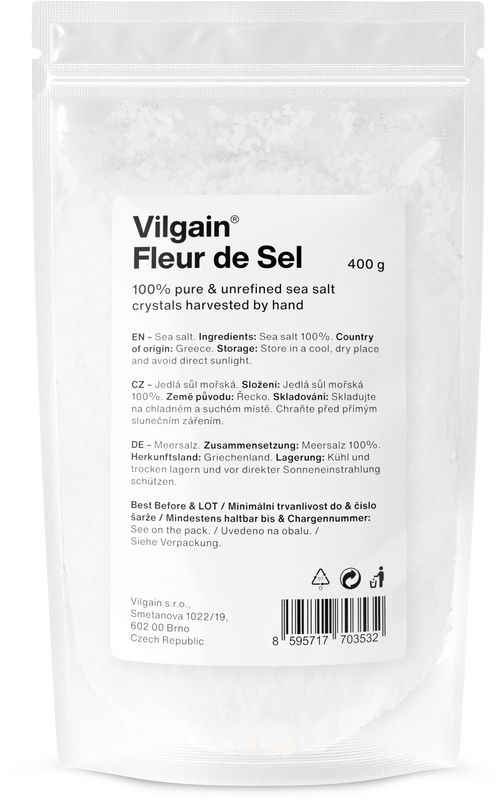 Vilgain Fleur de Sel – 400 g akciós termékkép 1