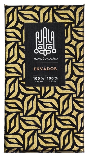 AJALA Tmavá čokoláda – Ekvádor 100% 45 g