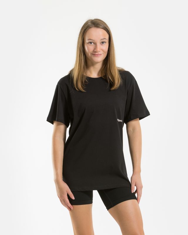 Vilgain Athletic Cut Organic Tee L jet black Obrázek