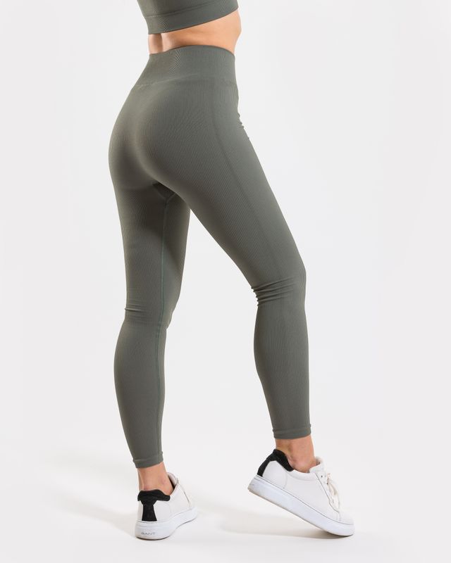 Vilgain Seamless Ribbed Leggings M/L moss Obrázek