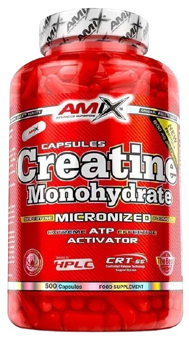 Amix Creatine Monohydrate – 500 kapszula akciós termékkép 1