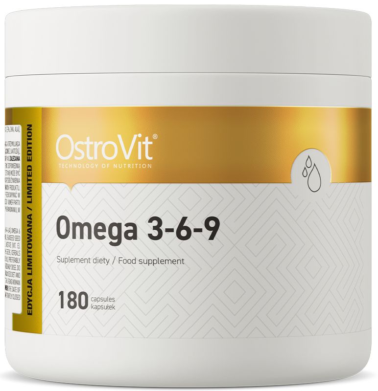 OstroVit Omega 3-6-9 – 180 kapsúl
