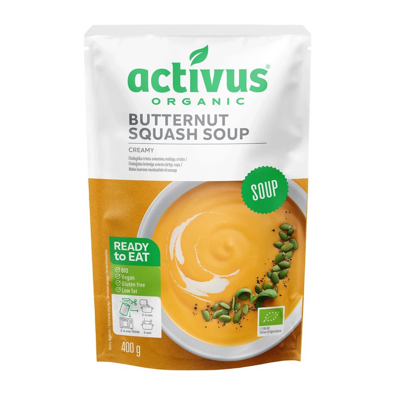 Levně Activus Polévka BIO – krémová dýňová 400 g