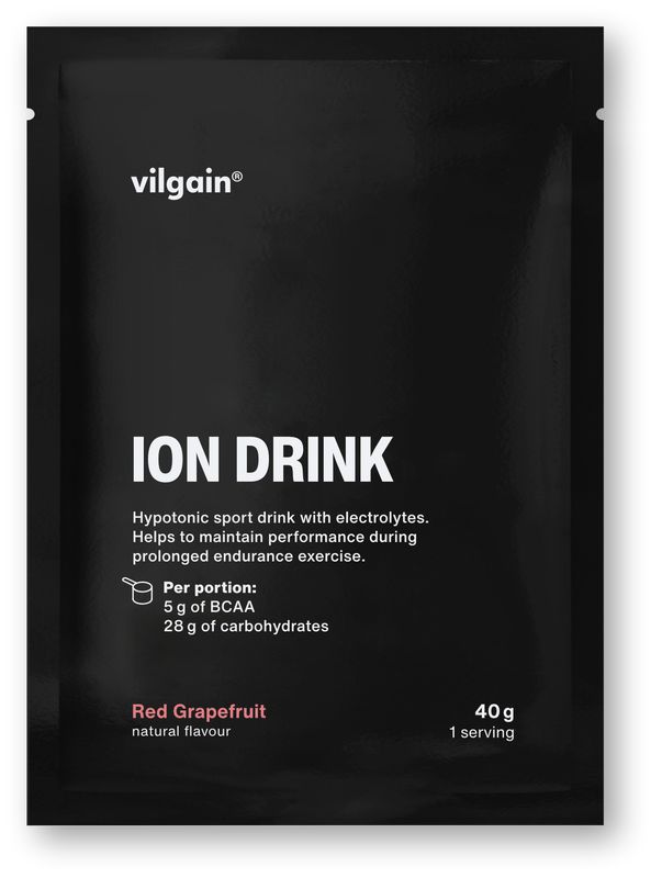 Vilgain Iontový nápoj – červený grep 40 g