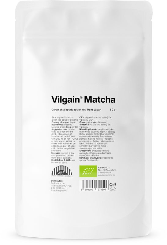 Vilgain Japonská matcha BIO 50 g Obrázek