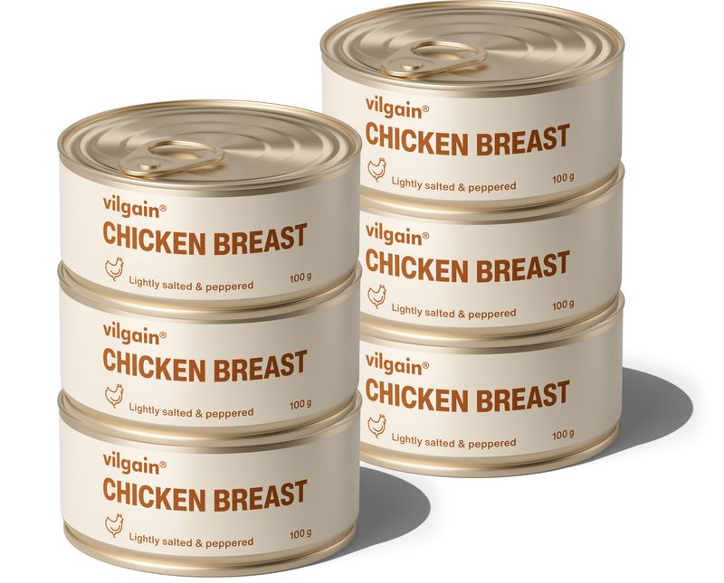 Vilgain Kuřecí prsa – 6× se solí a pepřem 100 g