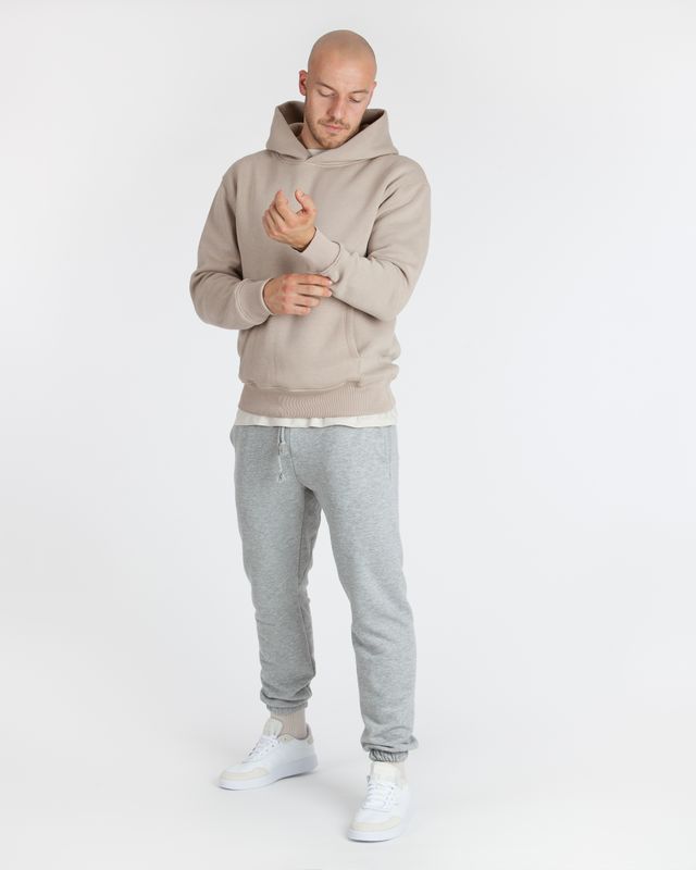 Vilgain Heavy Brushed Hoodie XS/S Taupe Obrázek