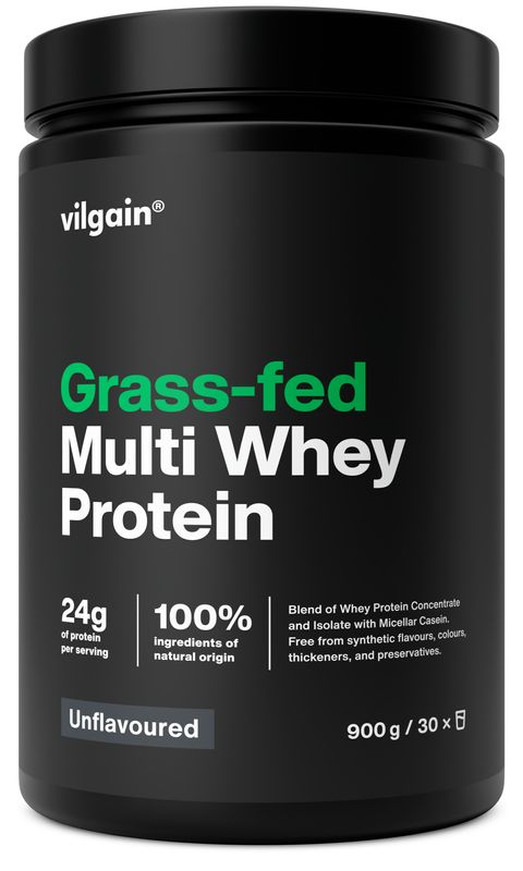 Vilgain Grass-Fed Multiwhey Protein bez příchutě 900 g Obrázek