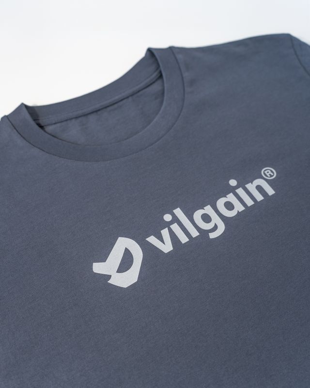 Vilgain Logo Tee XS Creatine Grey Obrázek