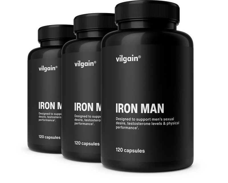 Vilgain Iron Man – 3× 120 kapslí