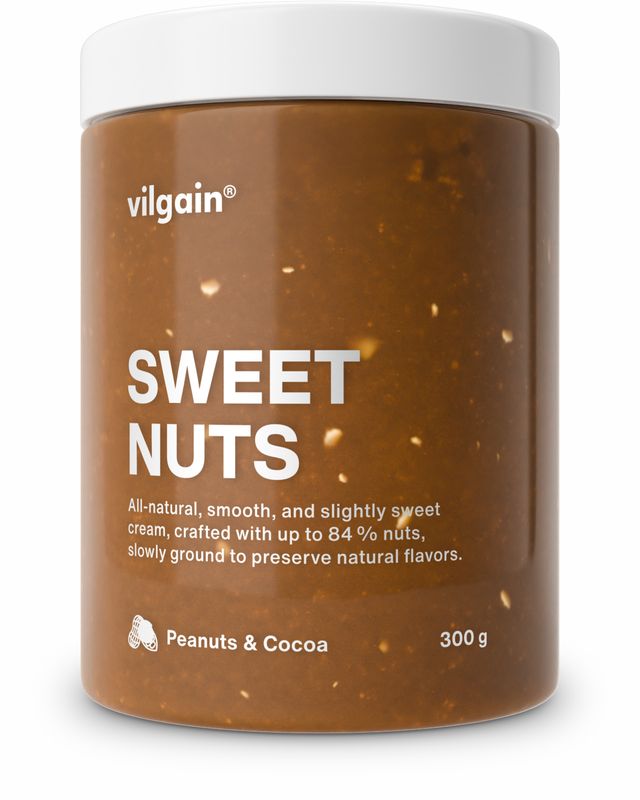 Vilgain Sweet Nuts Arašídy s kakaem 300 g Obrázek