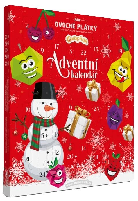 Ovocňák Adventný kalendár – 240 g