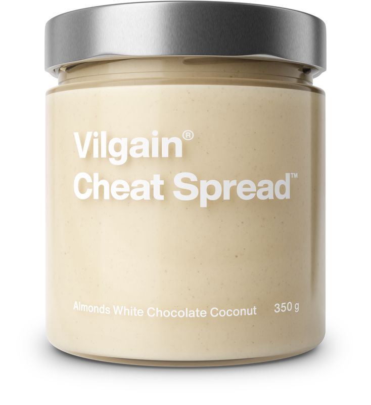 Vilgain Cheat Spread mandle s bílou čokoládou a kokosem 350 g Obrázek