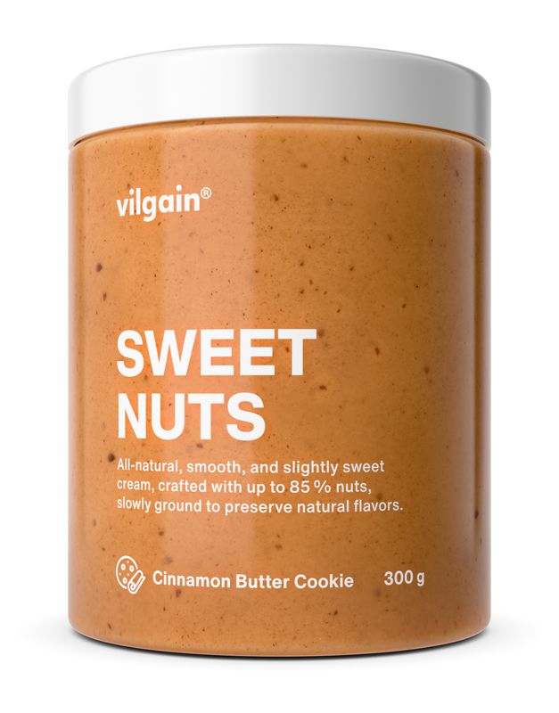 Vilgain Sweet Nuts Skořicovo-máslová sušenka 300 g