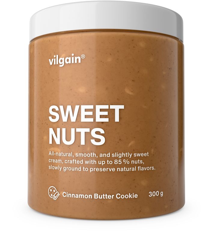 Levně Vilgain Nut Spread – Skořicovo-máslová sušenka 300 g