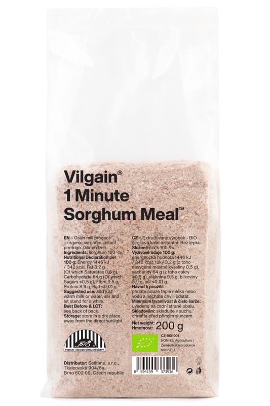 Vilgain Minutová čiroková kaše BIO –  6× 200 g