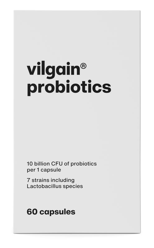 Levně Vilgain Probiotika – 60 kapslí