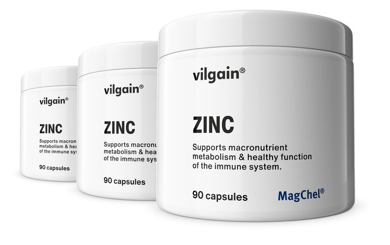 Vilgain Zinok –  3× 90 kapsúl Obrázek