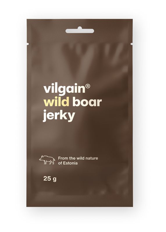 Vilgain Wild Jerky – Divoké prase 25 g